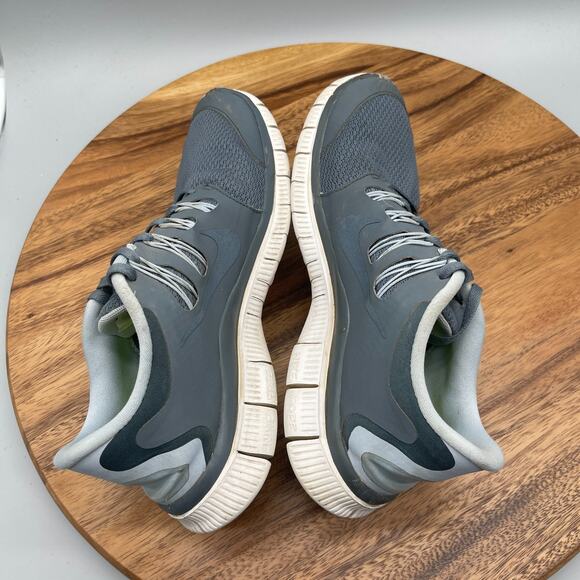 Nike Free 5.0 Shoes Mens Size 8 Gray Running Comfort Walking Gym Casual Sneakers - Picture 6 of 8